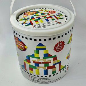 Imagination Wooden 42 Pc Kids Blocks